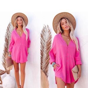 Vici Kennedy Shirt Dress